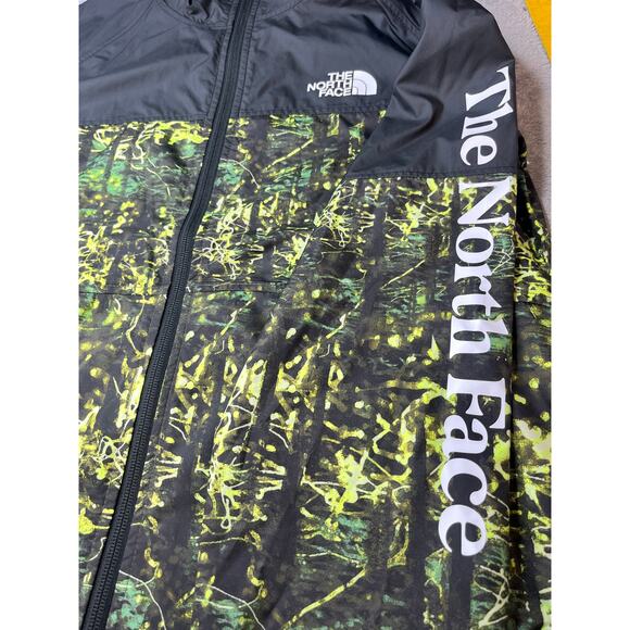 The North Face Windbreaker Jacket Boys XL 14/16 Forest Print NWT - Picture 6 of 10